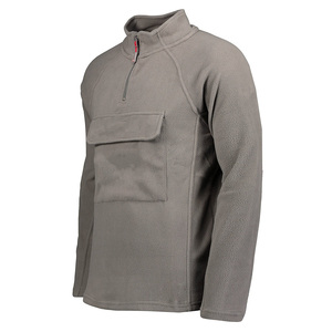 Veste polaire tendance, nouvelle, respirante, avec poche avant, col montant, fermeture éclair quart de tour, élégante, chaude, tissu doux, vêtement d'hiver - Product Image 4