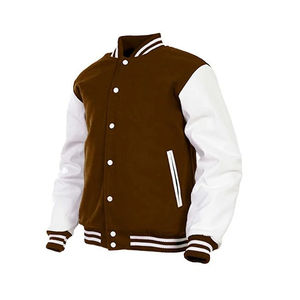 Veste Lettermen de luxe personnalisée de qualité supérieure avec taille élastique Nouveau design Style décontracté - Product Image 3