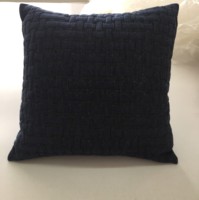 Bantal Persegi Anti-Bakteri Tahan Air Motif Daun Laut Karakter Jacquard Solid Terapi Memori Tiup Berpemanas Katun Mewah