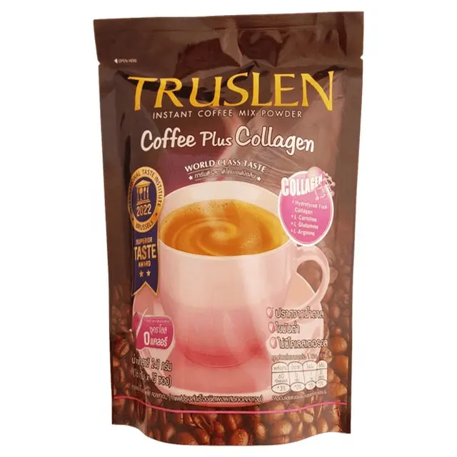 240g Slimming Instant Coffee Mix Powder Plus Collagen Truslen Brand Superior Taste Award Weight Loss Control from Thailand