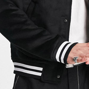 Veste universitaire personnalisée, taille personnalisée, vestes pour hommes, lettres de l'équipe sportive, avec des matériaux de haute qualité, veste universitaire pour hommes - Product Image 5