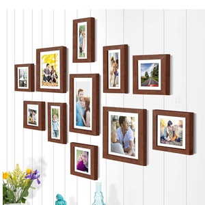 Cadre photo décoratif moderne fait à la main en bois de qualité supérieure avec logo personnalisé, tendance pour la décoration de la maison, du salon et de la table - Product Image 1