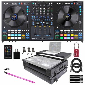 2026 สินค้าขายดี RANEESS DJ PERFORMER คอนโทรลเลอร์ดีเจแบบมอเตอร์ 4 ช่องสัญญาณขั้นสูง เสียงสเตอริโอ/เซอร์ราวด์ รับประกัน 1 ปี พร้อมใช้งาน - Product Image 3