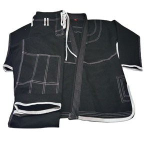 Gi Bjj ชุดฝึกญิสุสุสไตล์บราซิลชุดออกกำลังกายชุดต่อสู้ชุดกิโมโนศิลปะการต่อสู้มีผื่นและกางเกงขาสั้นไม่มี-GI สำหรับใช้ในยิม - Product Image 1