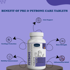 Aniamor Pet e Bone Care Tablets OEM Suplemento para Animais - Product Image 3