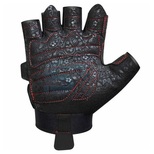 Precio de fábrica Logotipo personalizado Hombres Levantamiento de pesas Entrenamiento Fitness Guantes Cuero real Transpirable Gimnasio Guantes 2025 Guante de entrenamiento deportivo - Product Image 3
