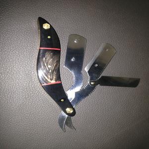 Professional Straight Cut Throat <b>Shaving</b> Razor Barber Salon Blades Safety Razors - Product Image 4