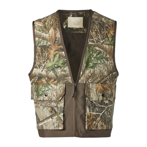Gilet de chasse camouflage personnalisé Gilet camouflage personnalisé avec multi-poches Gilets de chasse - Product Image 4