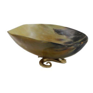 Bol de serveur de nourriture en corne de buffle de table de mariage grande taille design tendance ustensiles de cuisine de haute qualité bol - Product Image 2