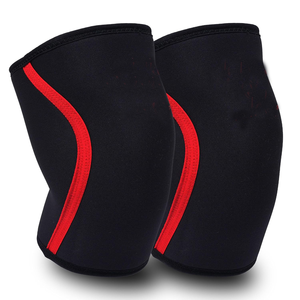 Genouillères de compression unisexes en spandex et nylon respirant, anti-UV, à séchage rapide, pour musculation, support de compression, genouillères robustes - Product Image 1
