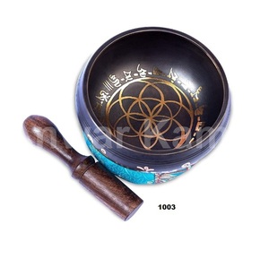Ensemble de bols chantants tibétains en bronze-Master Healing Grade-Bol sonore authentique fabriqué à la main - Product Image 1