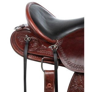 Prix de gros disponible, dernière selle de dressage occidentale portable, cuir véritable, siège souple, options personnalisables - Trident - Product Image 4