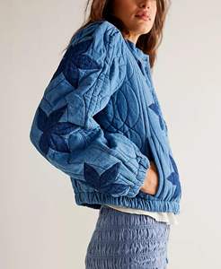 Chaqueta Acolchada para Mujer, Color Personalizado, Ropa de Moda, Chaqueta Acolchada para Mujer, Cortavientos - Product Image 5