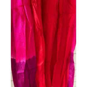 JODHPUR 176 - Vestido de Seda Hecho a Mano con Cintura Imperio, Tela de Satén, Silueta en A - Product Image 5