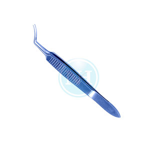 Pinzas de Capsulorrexis Utrata de 11 mm, de Acero Inoxidable, Herramienta Quirúrgica de Precisión para Uso Oftalmológico, Alta Calidad - Product Image 2