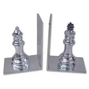 Serre-livres moderne fait à la main en métal forgé Serre-livres décoratifs humains classiques uniques Techniques artisanales - Product Image 5