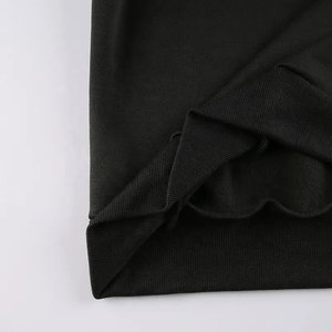 Custom Rhinestone High Quality Men Plain <b>Black</b> Blank Face Full <b>Zip</b> <b>up</b> <b>Hoodie</b> Custom Rhinestone - Product Image 2