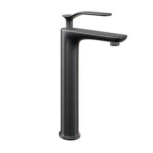 HERA <b>Single</b>-lever <b>Basin</b> Mixer <b>Tap</b> 8102 Matt Black Bathroom Faucet Classic design for the traditional and classic look - Product Image 3