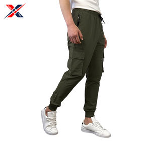 กางเกงกีฬาขาตรงของผู้ชายเอวยางยืดผ้าฝ้าย100% น้ำหนักเบาระบายอากาศได้ดีสวมใส่ได้ทุกวัน - Product Image 4