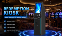 Kiosque de Rédemption TICO (Ticket-in-Card-Out) avec Accepteur de Billets, Distributeur de Cartes Cadeaux, Machines de Jeux d'adresse Fusion, Vortex Pro Steel 1