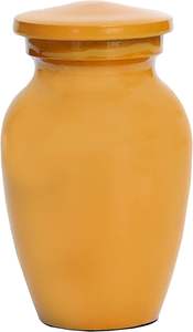 Vente en gros de qualité supérieure 100% matériau en aluminium souvenir urne commémorative pour cendres du principal vendeur - Product Image 5