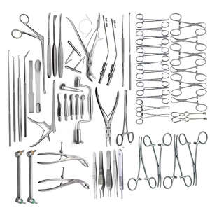 ชุดเครื่องมือผ่าตัดในระบบประสาทจำนวน151ชิ้นทำจากสเตนเลสสตีลจากเยอรมันอุปกรณ์พื้นฐานการผ่าตัดได้รับการรับรอง CE ด้วยมือ - Product Image 3