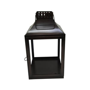 Lanternes à bougie en métal et en verre fini personnalisé pour la décoration d'éclairage intérieur et extérieur Lanterne de sol en vrac faite à la main - Product Image 3