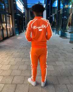 Trajes de logotipo reflectante personalizados de alta calidad, chándal para correr, chándales para hombres y mujeres - Product Image 2