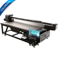 Mesin Printer UV Silinder Digital 2513 untuk Botol Format Besar, Kaleng Aluminium, dengan Printhead Xp600