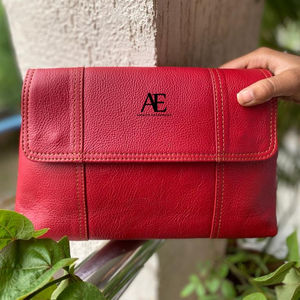 Bolso cruzado de cuero reciclado de estilo occidental de nuevo diseñador, bandolera de cuero colorido a la moda para bolsos versátiles de mujer - Product Image 1