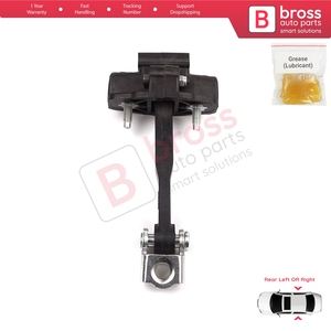 BDP1291 Limiteur de sangle d'arrêt de charnière de porte arrière pour Ypsilon MK3 846 312 2011-2024 5 portes HB 51917798 Bross Auto Parts - Product Image 2
