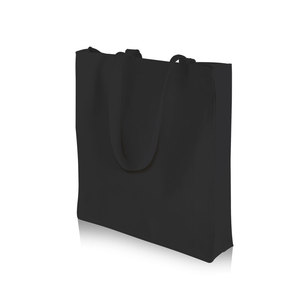 Sac fourre-tout en toile de coton pliable et réutilisable, durable et éco-conscient, fermeture à glissière, poignée en corde pour les courses quotidiennes. - Product Image 2