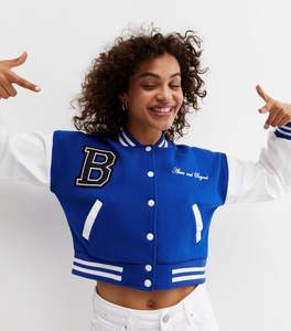 Custom <b>Women's</b> American College Varsity <b>Jacket</b> Breathable Eco-Friendly Quick Dry with Embroidered Logo Finished Custom Branded - Product Image 6