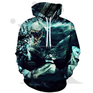 Sudadera con Capucha de Invierno, Cálida, con Dibujos Animados, Multicolor, Informal, Holgada, Venta al por Mayor, Personalizada con Sublimación - Product Image 5