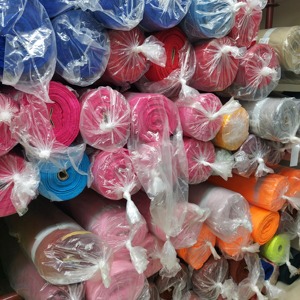ผ้า100% ไมโครไฟเบอร์โพลีเอสเตอร์135 GSM สีพีชผิวแตกต่างกัน150ซม. สำหรับชุดเดรสหมวก - Product Image 3