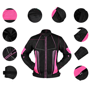 Beat Weather Collection Chaqueta de moto Cuello alto Cremallera frontal Ropa DE SEGURIDAD Manga larga Chaquetas de motocicleta de poliéster de invierno - Product Image 6