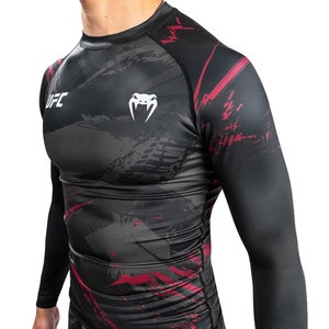 Sublimado BJJ Rash Guards camisa de compresión ajuste personalizado MMA entrenamiento personalizado Jiu Jitsu Kimono de Jiu Jitsu - Product Image 5
