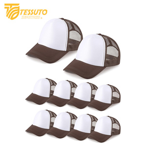 Casquettes de camionneur de style uni à prix de gros Casquettes de camionneur avec logo sur mesure de haute qualité pour adultes - Product Image 3