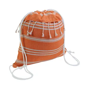 Zaino in Cotone Fouta Personalizzato per Merchandising e Prodotti Promozionali - Product Image 4
