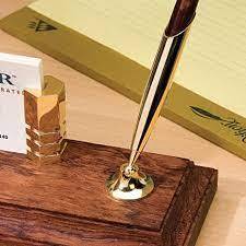 Wall Stand Brass <b>Pen</b> <b>Holder</b> <b>for</b> Table Decorate Use New Design Brass <b>Pen</b> <b>Holder</b> <b>for</b> Table <b>Desk</b> Top Accessories - Product Image 5