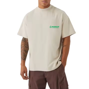 Camiseta Vintage Lavada con Ácido para Hombre, Alta Calidad, Nuevo Estilo, Ecológica, de Secado Rápido, Holgada, Moderna, Poliéster/Algodón 210g, de Marca - Product Image 5