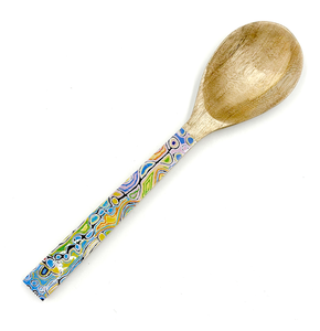 Cuchara de madera con mango impreso personalizado, proveedor al por mayor, producto de alta calidad, venta más vendida - Product Image 1