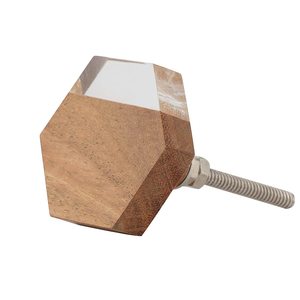 Bouton en résine de bois et poignée de porte de tiroir de commode fait à la main par bouton de placard pour taille personnalisée Offre Spéciale - Product Image 2