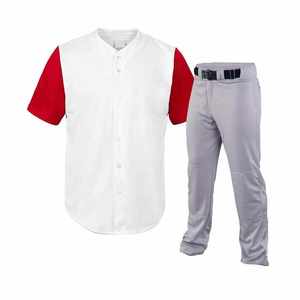 Vente en gros d'uniformes de baseball sublimés personnalisés-Vêtements de performance à séchage rapide pour hommes - Product Image 4