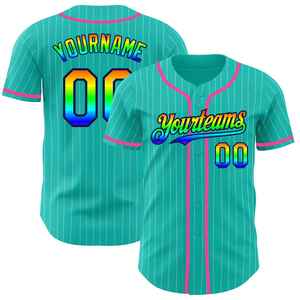 Camiseta de Béisbol de Poliéster 100% Transpirable con Impresión por Sublimación de Alta Calidad, Nuevo Estilo, MOQ Bajo, Precio Económico - Product Image 5