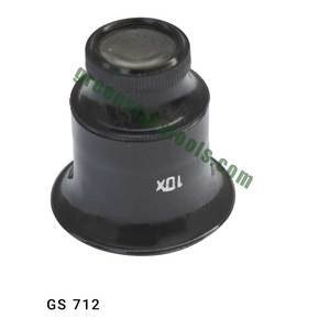 Lupa de ojo de plástico doble GS 712 para herramientas y equipos de joyería - Product Image 1