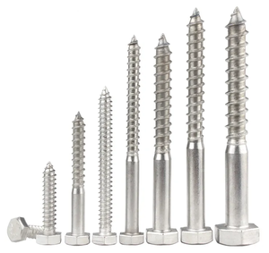 Vis à bois à tête hexagonale en acier inoxydable M16 M18 M20 100 mm 120 mm, <span class=keywords><strong>prix</strong></span> d'usine, vis à bois DIN571, vis à bois - Product Image 4