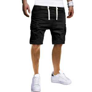Pantalones cortos de carga informales para exteriores transpirables personalizados para hombre, pantalones cortos de moda de secado rápido de algodón 100% ligeros para hombre 2024 - Product Image 2