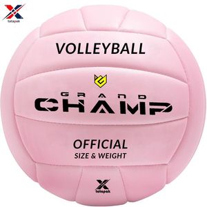 Volley-ball en cuir de qualité d'exportation, léger et écologique au toucher pour adultes unisexes, match d'entraînement, vente en gros directe d'usine - Product Image 1