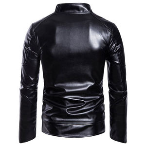 Veste en cuir véritable à bas prix, fabrication sur mesure, meilleure qualité, fabrication pakistanaise, veste en cuir tendance - Product Image 2